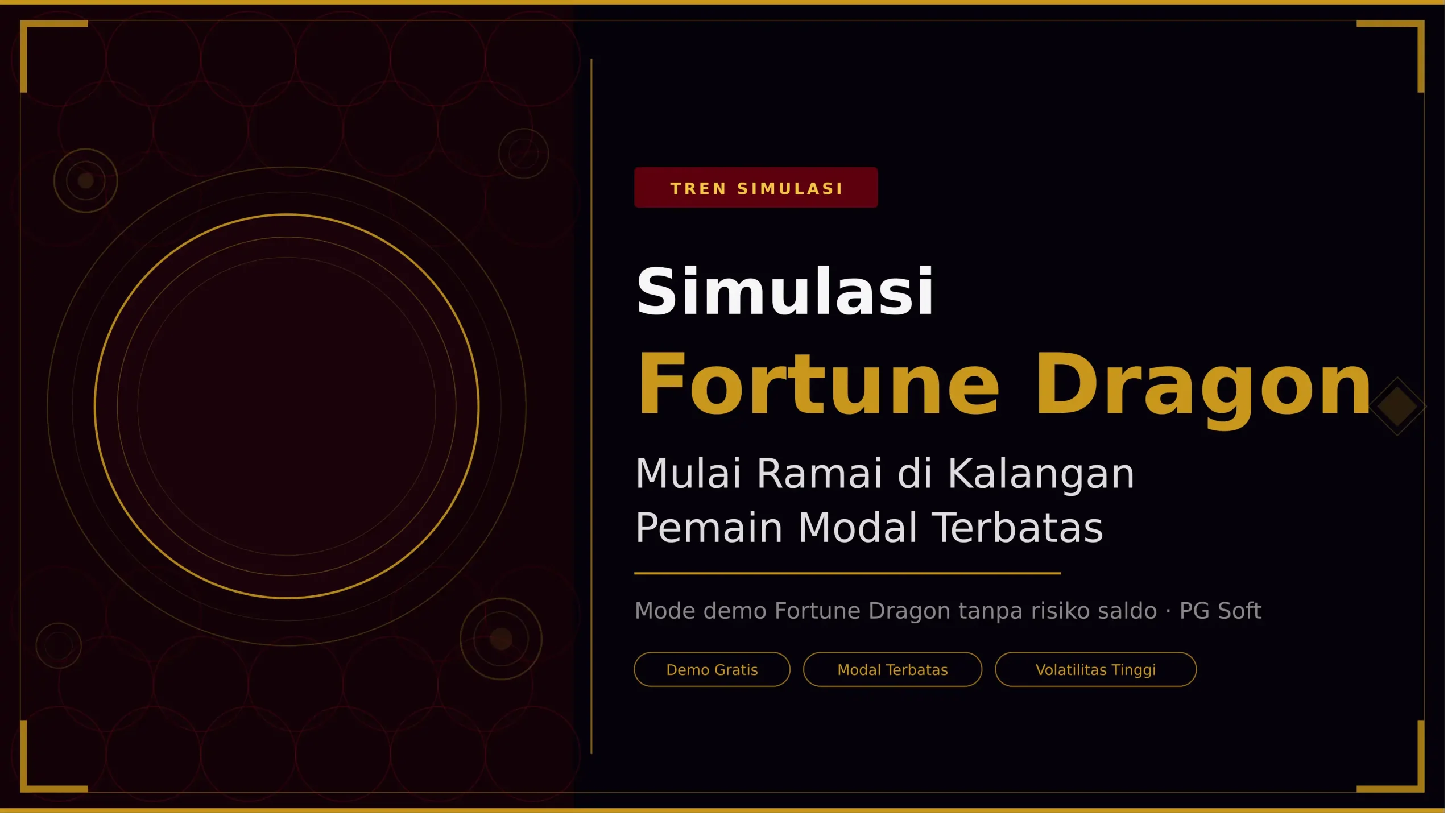tren simulasi fortune dragon